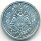 Мадагаскар, 2 франка 1948 год