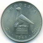 Родезия, 2 шиллинга 1964 год (UNC)
