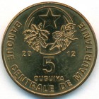 Мавритания, 5 угий 2012 год (UNC)
