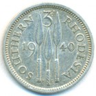 Южная Родезия, 3 пенса 1940 год