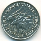 Экваториальные Африканские Штаты, 100 франков 1967 год