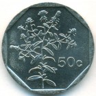 Мальта, 50 центов 2001 год (UNC)