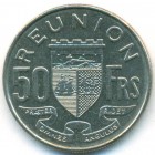 Реюньон, 50 франков 1970 год