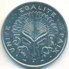 Джибути, 5 франков 1986 год (UNC)
