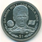 Либерия, 1 доллар 1994 год (Prooflike)