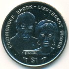 Либерия, 1 доллар 1996 год (UNC)