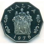 Мальта, 50 центов 1976 год (PROOF)