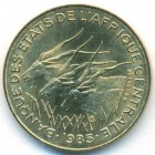 Центральные Африканские Штаты, 5 франков 1985 год (UNC)