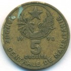 Мавритания, 5 угий 1990 год