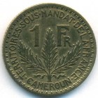 Французский Камерун, 1 франк 1924 год