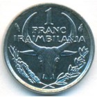 Мадагаскар, 1 франк 1980 год (UNC)