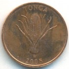 Тонга, 1 сенити 2005 год (UNC)