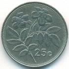 Мальта, 25 центов 1998 год