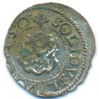 Рига, шведская оккупация, солид, 1650 год