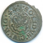 Рига, шведская оккупация, солид, 1644 год