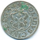 Рига, шведская оккупация, солид, 1654 год