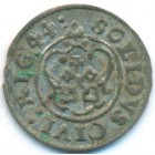 Рига, шведская оккупация, солид, 1644 год