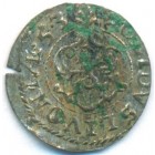 Рига, шведская оккупация, солид, 1653 год