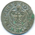 Рига, шведская оккупация, солид, 1639 год