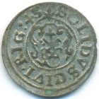 Рига, шведская оккупация, солид, 1645 год