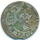 Рига, шведская оккупация, солид, 1653 год