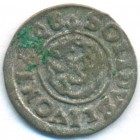 Рига, шведская оккупация, солид, 1648 год