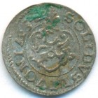 Рига, шведская оккупация, солид, 1652 год