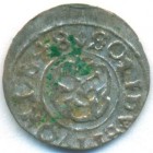 Рига, шведская оккупация, солид, 1648 год