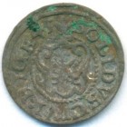 Рига, шведская оккупация, солид, 1645 год