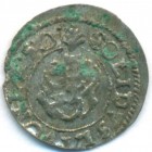 Рига, шведская оккупация, солид, 1650 год