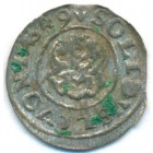 Рига, шведская оккупация, солид, 1649 год