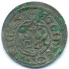 Рига, шведская оккупация, солид, 1645 год