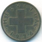 Швейцария, 1 раппен 1976 год