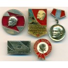 СССР, набор знаков (5 шт)