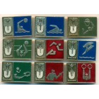 СССР, набор знаков (9 шт)