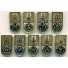 СССР, набор знаков (9 шт)