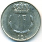 Люксембург, 1 франк 1983 год