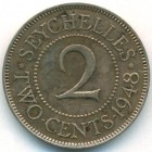 Сейшельские острова, 2 цента 1948 год