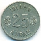 Исландия, 25 эйре 1957 год