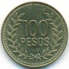 Колумбия, 100 песо 2006 год (UNC)