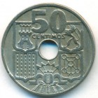 Испания, 50 сентимо 1949 год