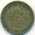 Испания, 2-1/2 песеты 1953 (54) год