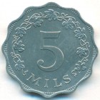 Мальта, 5 милей 1972 год (UNC)