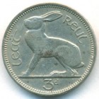 Ирландия, 3 пенса 1948 год