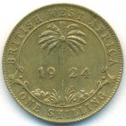 Британская Западная Африка, 1 шиллинг 1924 год KN