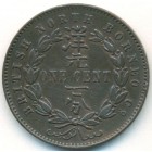 Британское Северное Борнео, 1 цент 1891 год