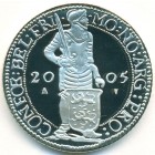 Нидерланды, 1 серебряный дукат 2005 год (PROOF)