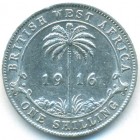 Британская Западная Африка, 1 шиллинг 1916 год
