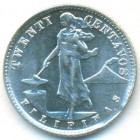 Филиппины, Зависимая территория США, 20 сентаво 1938 год (UNC)