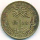 Британская Западная Африка, 2 шиллинга 1922 год